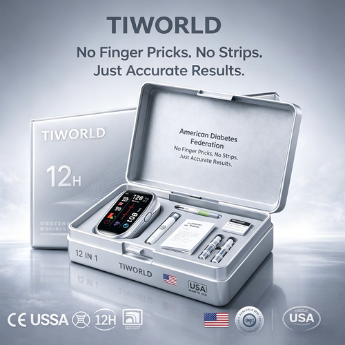 🔥Final 3 Hours : 2026 New Year Special🏆TIWORLD™ Non-Invasive Blood Glucose Meter 99.9% Accuracy （Mayo Clinic Recommended）