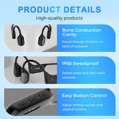 🏆Flash Sale⚡ 50K+ SOLD! Almost Gone-🔥Still Struggling to Hear Clearly? Try This Open-Ear Bone Conduction Headset