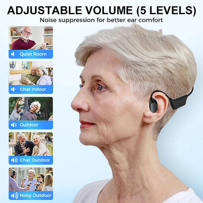 🏆Flash Sale⚡ 50K+ SOLD! Almost Gone-🔥Still Struggling to Hear Clearly? Try This Open-Ear Bone Conduction Headset