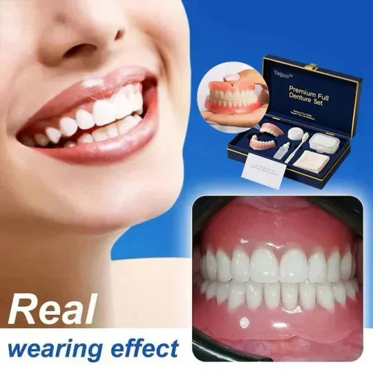 🌎Ends Today: 70% OFF! ⏰Yagoo™ Medical Full Denture with Strong Suctiond🦷Obtain American Dental Association (ADA) Certification